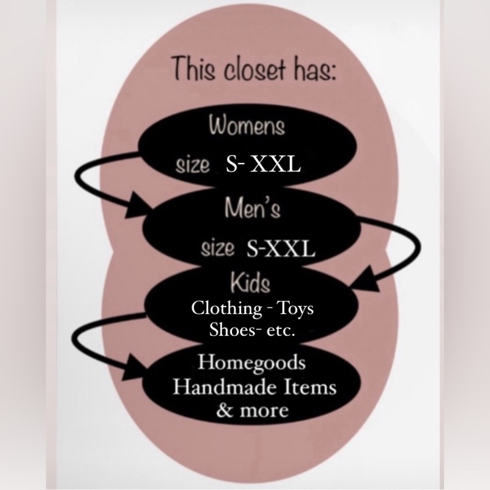 CLOSET LISTINGS. Quick list of what you will find in my Poshmark closet.